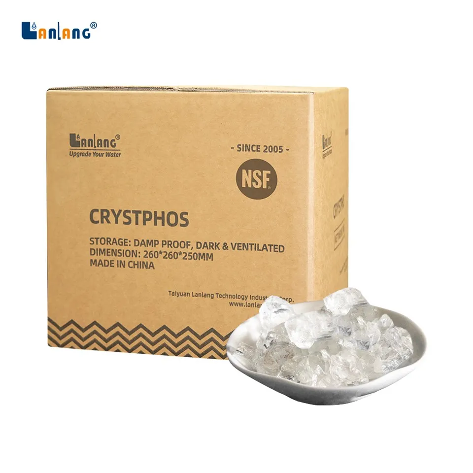 Кристалл полифосфата натрия с защитой от накипи Crystphos